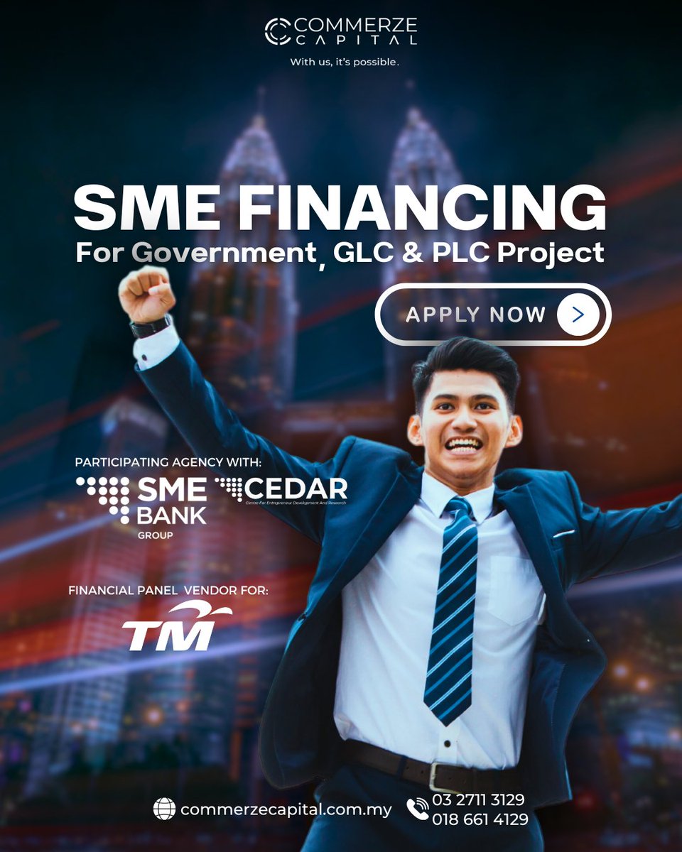 CommerzeCapital's tweet photo. 𝗦𝘁𝗲𝗽 𝗶𝗻𝘁𝗼 𝗮 𝘄𝗼𝗿𝗹𝗱 𝘄𝗶𝘁𝗵𝗼𝘂𝘁 𝗰𝗮𝘀𝗵 𝗳𝗹𝗼𝘄 𝘄𝗼𝗿𝗿𝗶𝗲𝘀! 

As resilient business owners, embrace 𝗜𝗻𝘃𝗼𝗶𝗰𝗲 𝗙𝗮𝗰𝘁𝗼𝗿𝗶𝗻𝗴, the ultimate solution for swift payments &amp; steady cash flow. Thrive without late payment stress.

#SME #InvoiceFactoring https://t.co/t06V5mXAa1