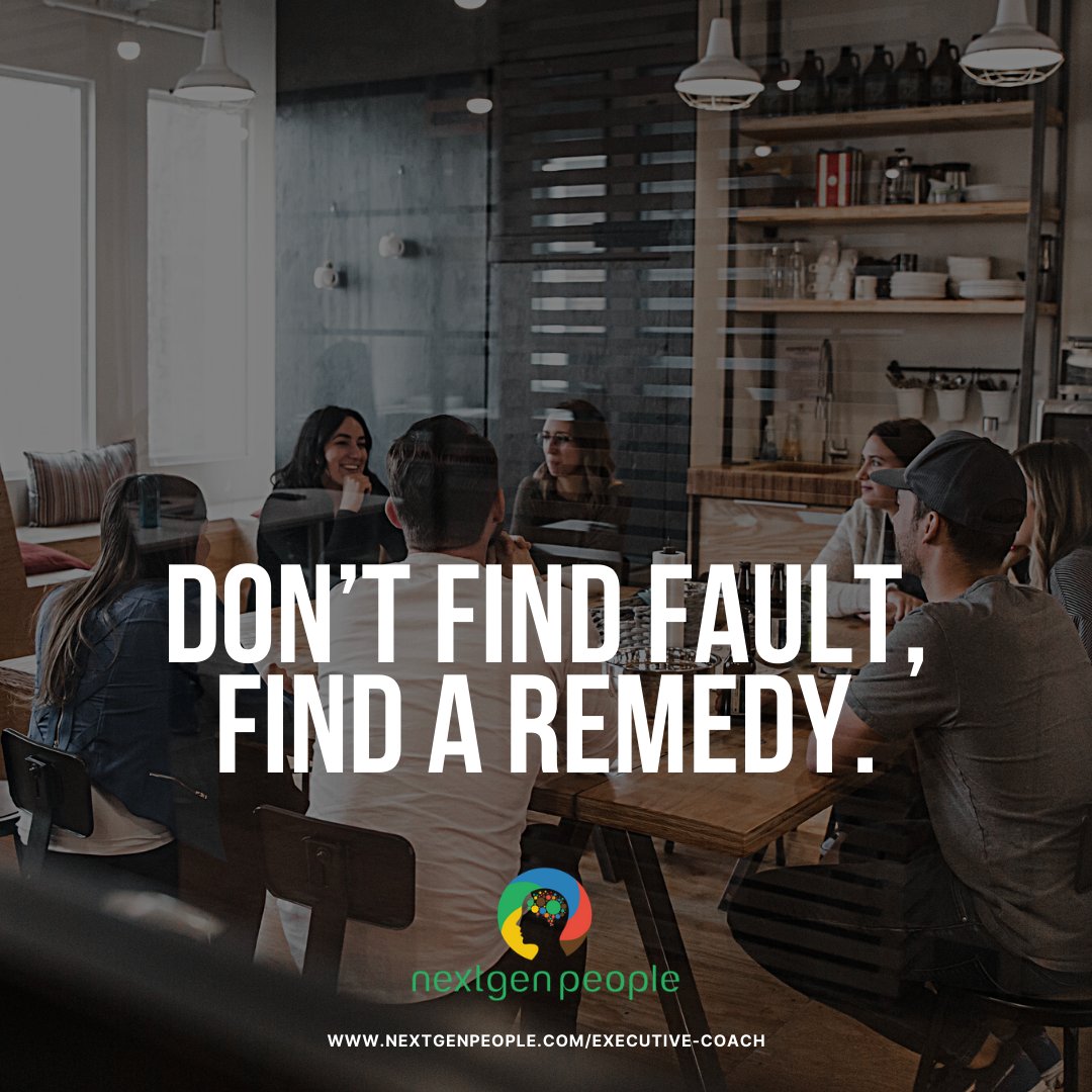 drlepora's tweet image. Don't find FAULT, find a REMEDY.

#FindARemedy #SolutionsOverProblems #PositiveAction #FixNotFault #BeTheSolution #FocusOnCures #ProblemSolver #NoBlame #DrLepora #nextgenpeople

drlepora.com