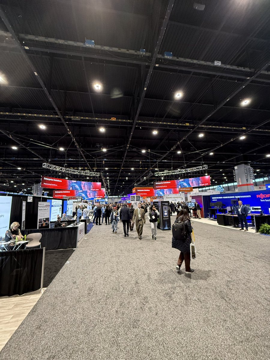 #RSNA2024 always reminds you just how big of a role medical imaging plays in medicine #irad
