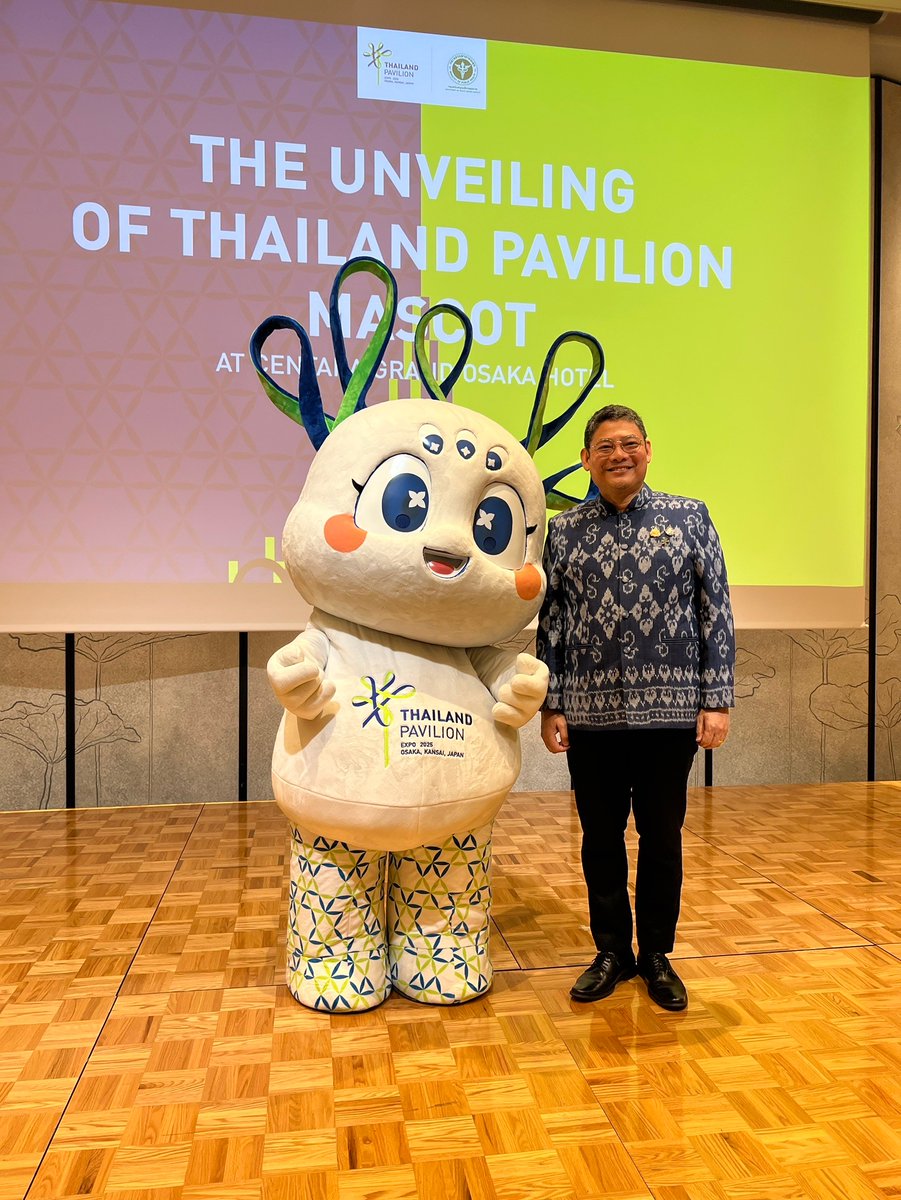 関西大阪万博 2025 タイランドパビリオン マスコットセット 関西大阪