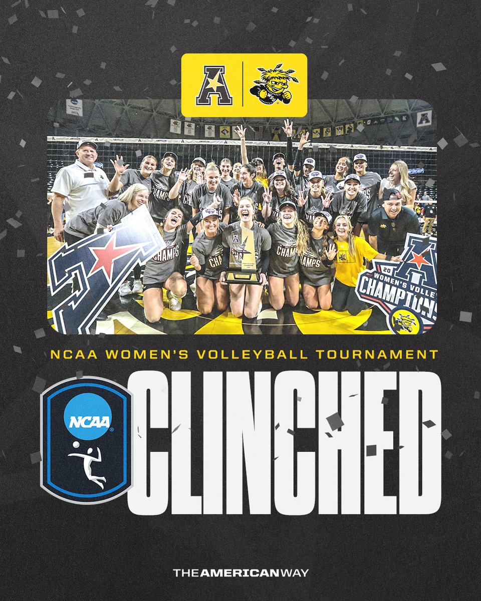 𝐓𝐡𝐞 𝐒𝐡𝐨𝐜𝐤𝐞𝐫𝐬 𝐚𝐫𝐞 𝐈𝐍. 🌾

Wichita State will face SMU in the first round in Dallas

#AmericanWay x #AmericanVB