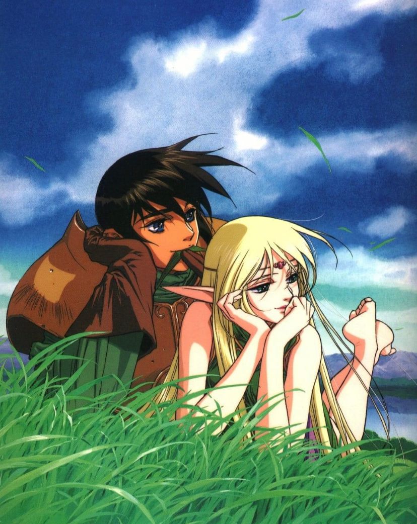 retro_anime's tweet image. The Record of the Lodoss War (1990)