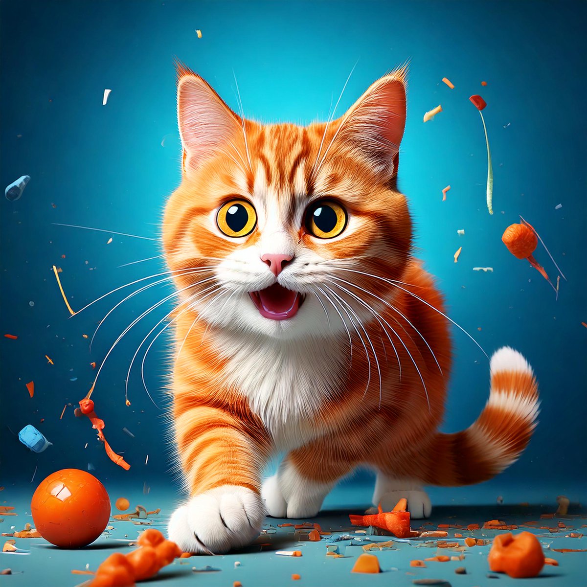 $NEKO fam!

Just batting around some toys and chasing laser beams before bed. 🐱✨ 

Gotta rest up—tomorrow, this little kitty will grow even bigger! 🚀 

Goodnight, fam!

#Kaspa #KRC20