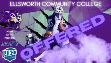 After a nice phone call with <a href="/CoachDowECC/">Marcus Dow</a> I am grateful to say that I have received an offer from Ellsworth Community College!