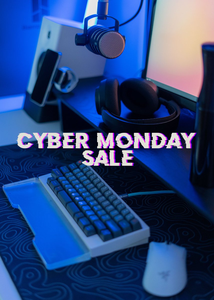 cmkstu's tweet photo. CyberMonday Sale live now! Get 20% Off 3D Printed Balolo Setup Cockpit Accessories and Logitech Mx Creative Console Stand!
https://t.co/MoVB31Pz4p https://t.co/SUwn0lYPIU