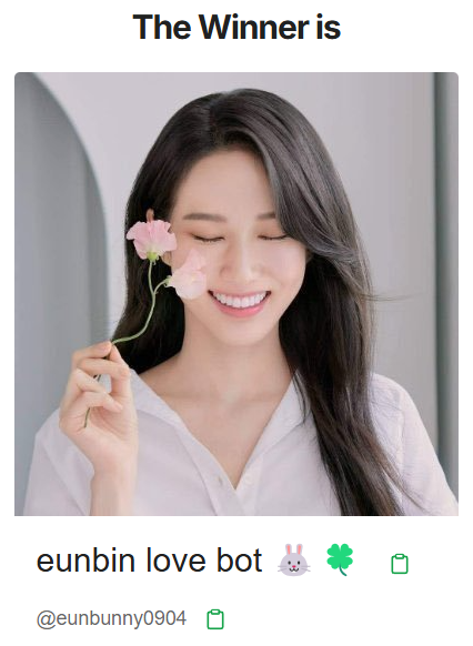 kdramerchph's tweet photo. Congratulations to @eunbunny0904
for winning 1 copy of #ParkEunBin 2025 Season's Greetings
Please DM us your details ✨
Thank you so much to everyone who joined! #kdramerchphga https://t.co/5GJn2lK8Md
