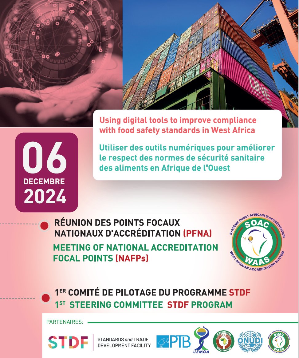 SOAC_WAAS (@soacwaas) on Twitter photo L'AG 2024 du #SOAC de <a href="/UEMOA_Officiel/">UEMOA_Officiel</a> et ses réunions connexes se tiennent, du 04 au 06 décembre 2024, à Cotonou, grâce à un partenariat innovant avec <a href="/ccibenin/">Chambre de Commerce et d'Industrie du Bénin</a>. Entre autres au menu, signature de convention #SOAC - #ccibenin et présentation du certificat <a href="/IAF_Global/">IAF</a> du #SOAC. L'AG 2024 du #SOAC de <a href="/UEMOA_Officiel/">UEMOA_Officiel</a> et ses réunions connexes se tiennent, du 04 au 06 décembre 2024, à Cotonou, grâce à un partenariat innovant avec <a href="/ccibenin/">Chambre de Commerce et d'Industrie du Bénin</a>. Entre autres au menu, signature de convention #SOAC - #ccibenin et présentation du certificat <a href="/IAF_Global/">IAF</a> du #SOAC.