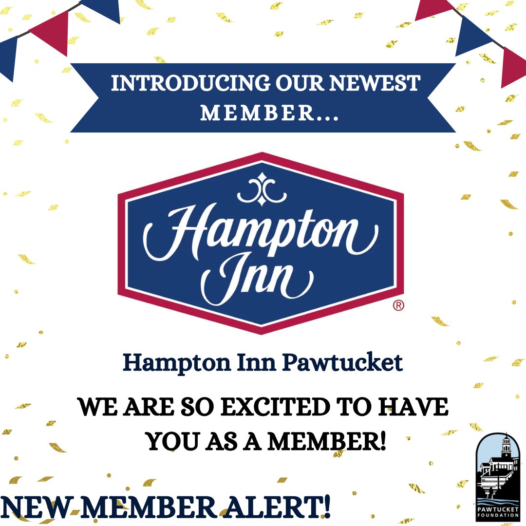 New Member Alert🚨
@hamptoninnpawtucket
We are so excited to have you be a part of our team! #pawtucketri #rhodeisland #nonprofitorganization #Hamptoninn