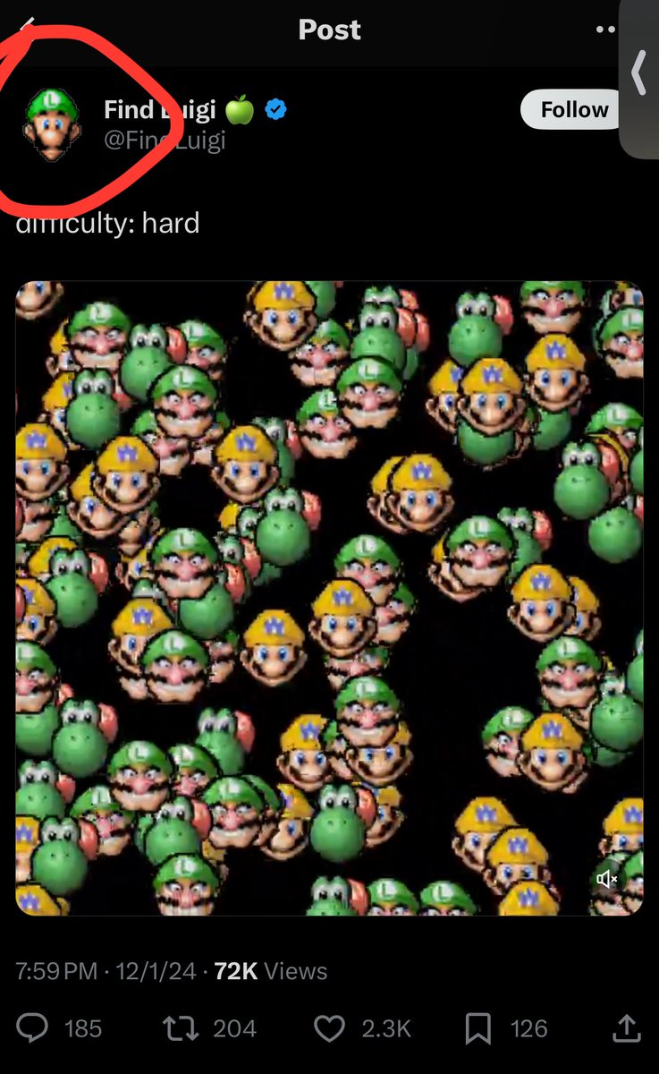 JDwyer115's tweet photo. @FindLuigi Got him! Easy peasy. https://t.co/mbp85PS7bW