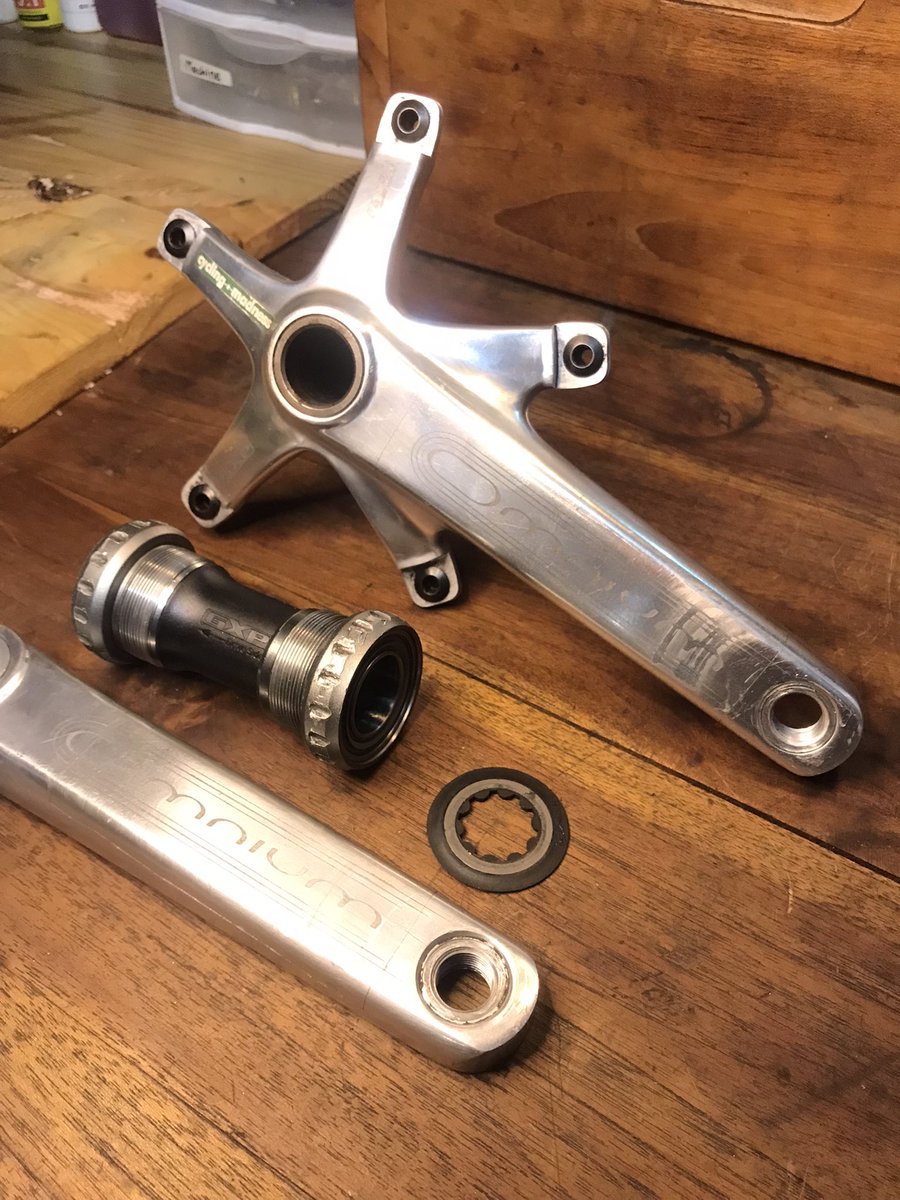 rafflylb1's tweet photo. wts crank arm +bb sram omnium silver 165mm (tanpa chainring) 2.5jt lok jaksel 
@fix_fixed #fnfjb https://t.co/FXiAE9RNAW