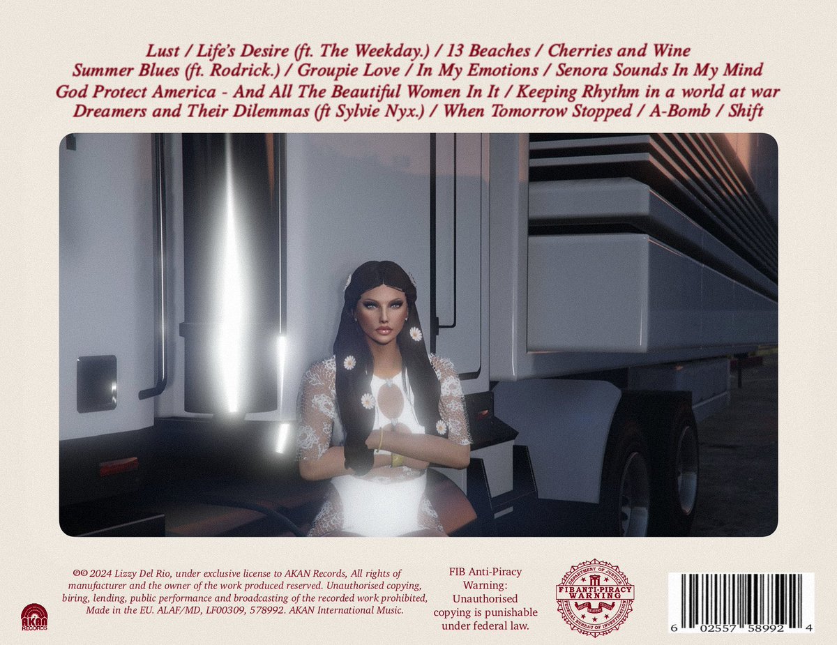 Life’s Desire, the official studio album track list 🌻