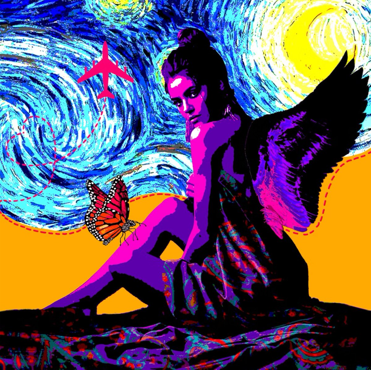 Artist Alert! Congrats <a href="/sanam_artistic/">SANAM</a>! We've selected your art for the week 119 #888innerartist buy. This week's 48hr submission window is open. Reply and post your NFT art + marketplace link &amp; apply to be a Verified Inner Artist here: forms.gle/hbNkG5SMxXx3Fn…