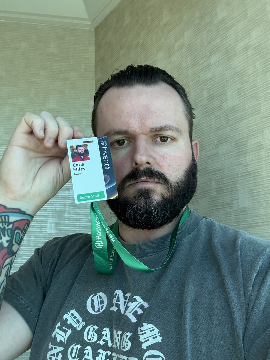 we are officially out here #reinvent2024