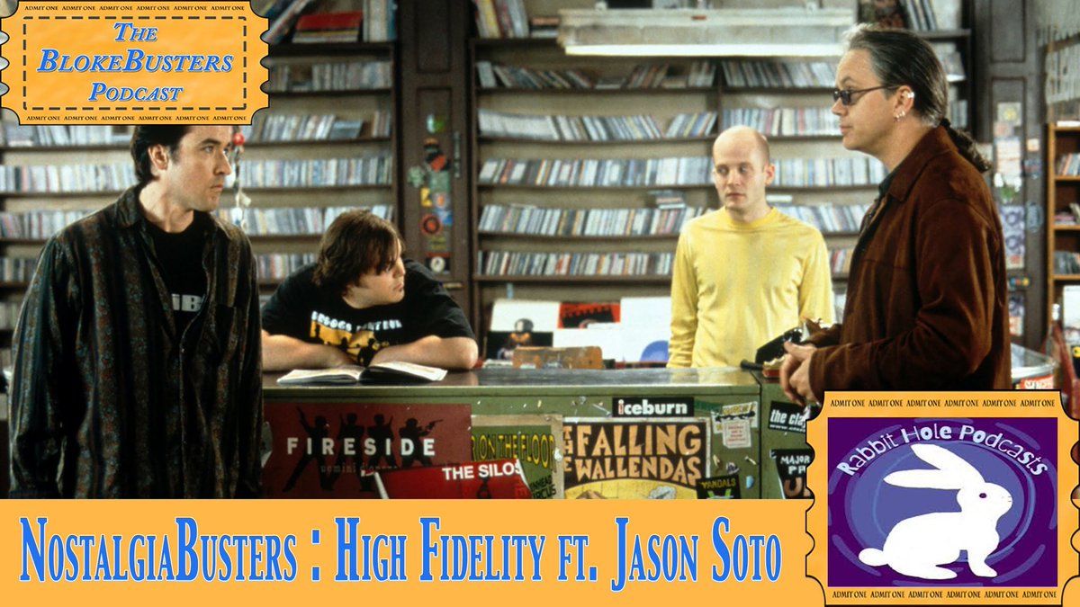 Our latest episode is here! After a long hiatus due to (among other things) a baby in the house, we're back! 

This time Paul and Jason Soto from <a href="/rabbithp/">Rabbit Hole Podcasts</a> discuss #HighFidelity! Listen here (vinyl coming soon):

rss.com/podcasts/the-b…

#BlokeBusters #MoviePodSquad #PodernFamily