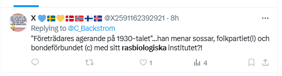 Man förstår att en del här på X är lite skrajsiga av sig för historiska fakta när folk man aldrig hört talas om förut blockat en i förväg... ser jus *nästan* ut som om man snackat ihop sig lite?😀