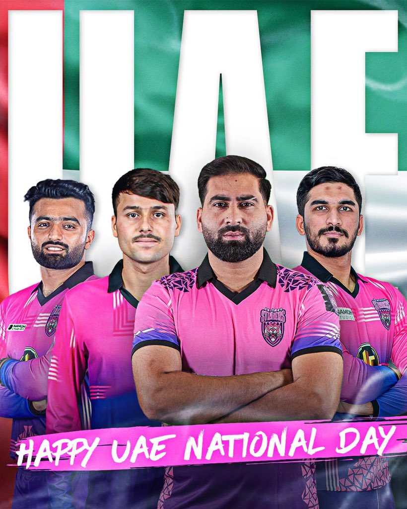 Heartfelt wishes from the Strikers family on the occasion of UAE National Day 💜

#UAENationalDay #ColomboStrikers #NewYorkStrikers #Strikers