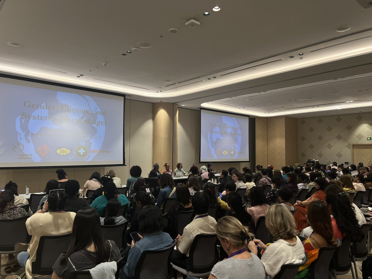 Great to be here in Bangkok for the 15th AWID International Forum! Incredible start to Day 1 with an electrifying opening plenary from the Forum’s current President and founders. #AWIDForum2024