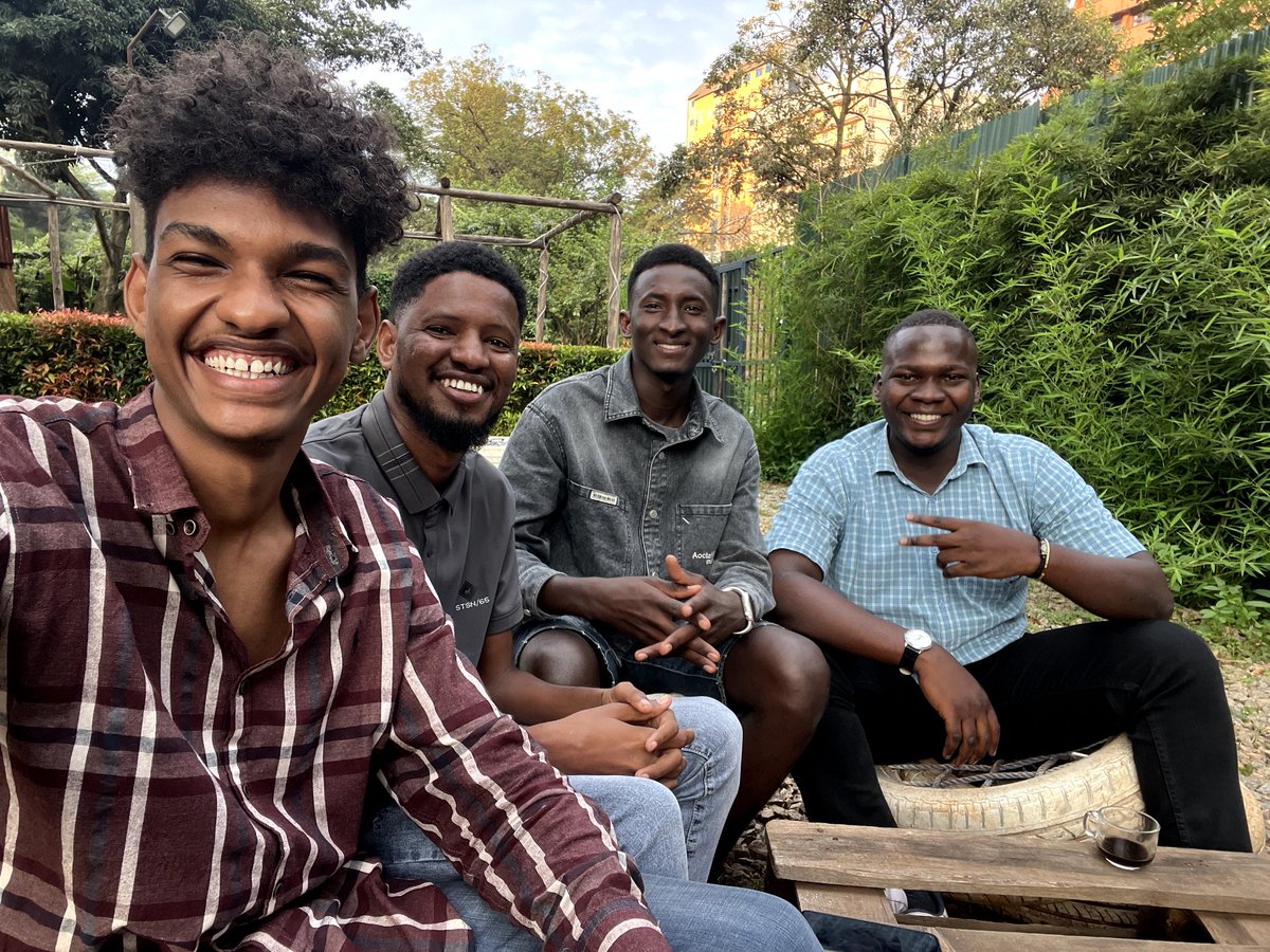 KaggwaOdaka's tweet photo. Coffee☕ with the habibis👊🏽. https://t.co/ngXHVJbO6F