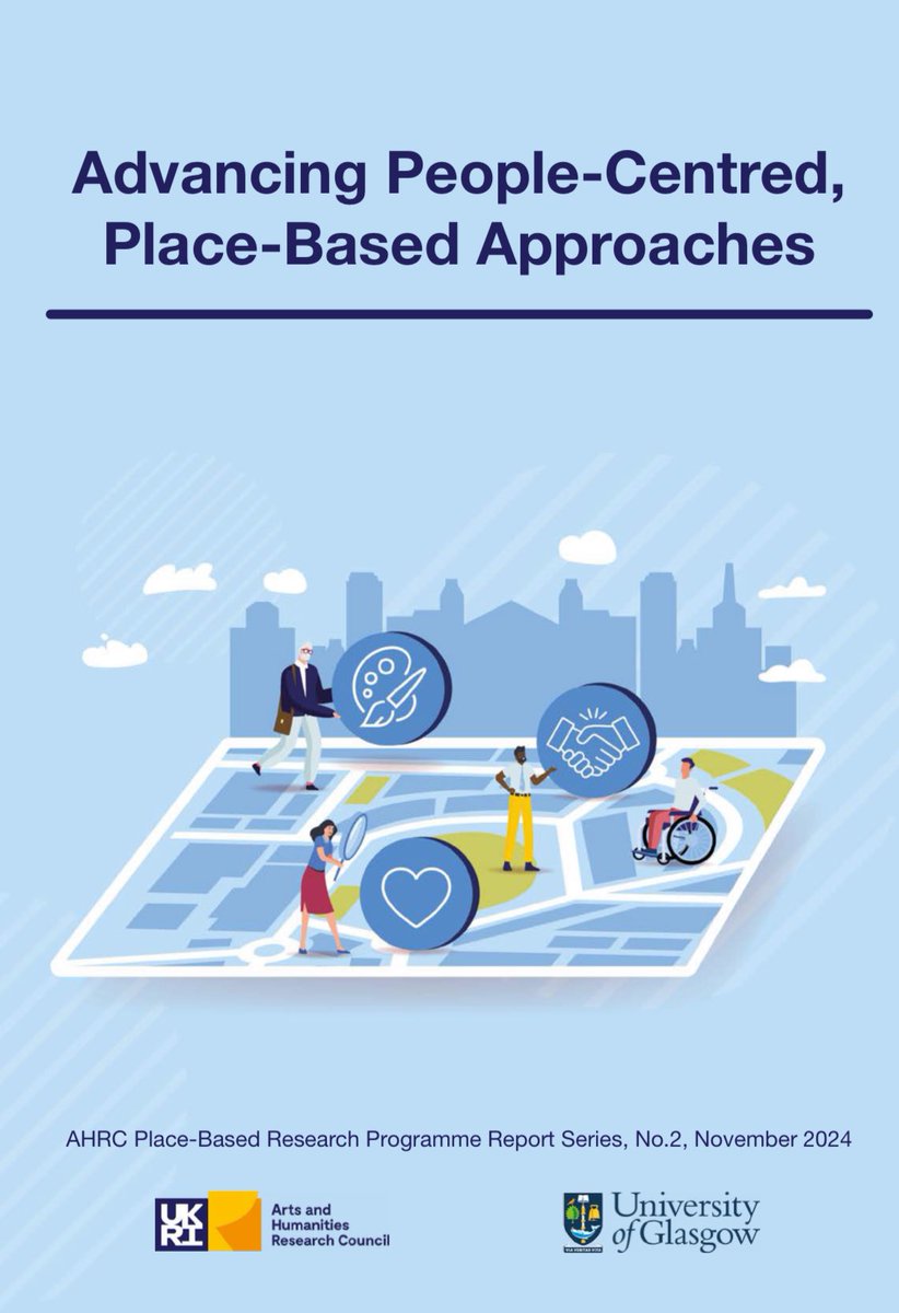 Rebecca Madgin (@imadgination03) on Twitter photo New! The second <a href="/ahrcpress/">Arts and Humanities Research Council</a> Place Programme report is now online.
Outlines how we can deliver, evidence, catalyse, and imagine people-centred, place-based approaches in ways that can secure positive social-economic outcomes for people, place and economy. ⬇️ New! The second <a href="/ahrcpress/">Arts and Humanities Research Council</a> Place Programme report is now online.
Outlines how we can deliver, evidence, catalyse, and imagine people-centred, place-based approaches in ways that can secure positive social-economic outcomes for people, place and economy. ⬇️