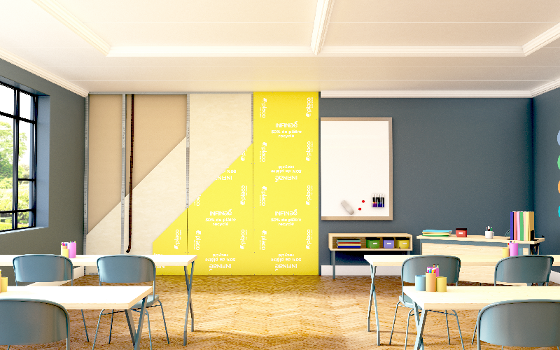 SDTech_Groupe's tweet image. Isover et Placo présentent la première cloison éco-circulaire du marché
tinyurl.com/48bhkbpr #innovation #matériaux #biosourcé #construction #performance #objectif #environnement #recyclage #écoconception #materials #biobased  #objective #environment #recycling #ecodesign