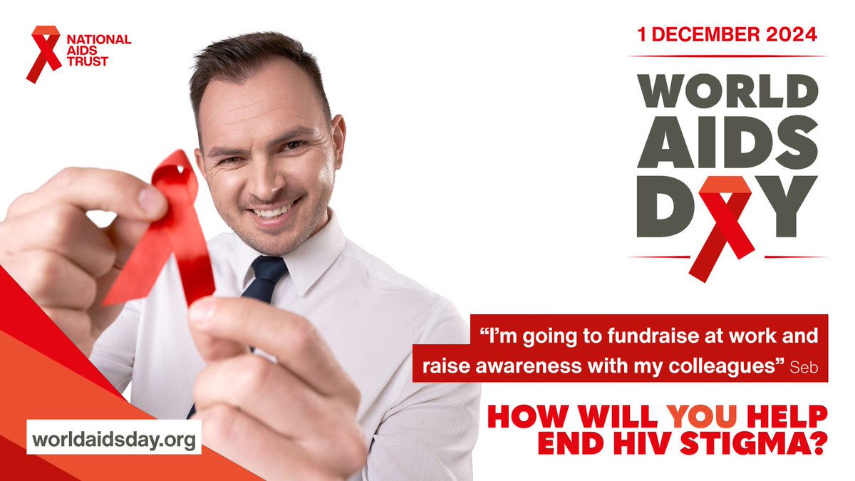 We're still buzzing from #WorldAIDSDay 2024. 

Thanks to supporters like you, #WorldAIDSDay continues to be an important day to celebrate progress and advocate for people living with HIV.

To stay in touch, sign up for our newsletter

nat.org.uk/newsletter-sig…