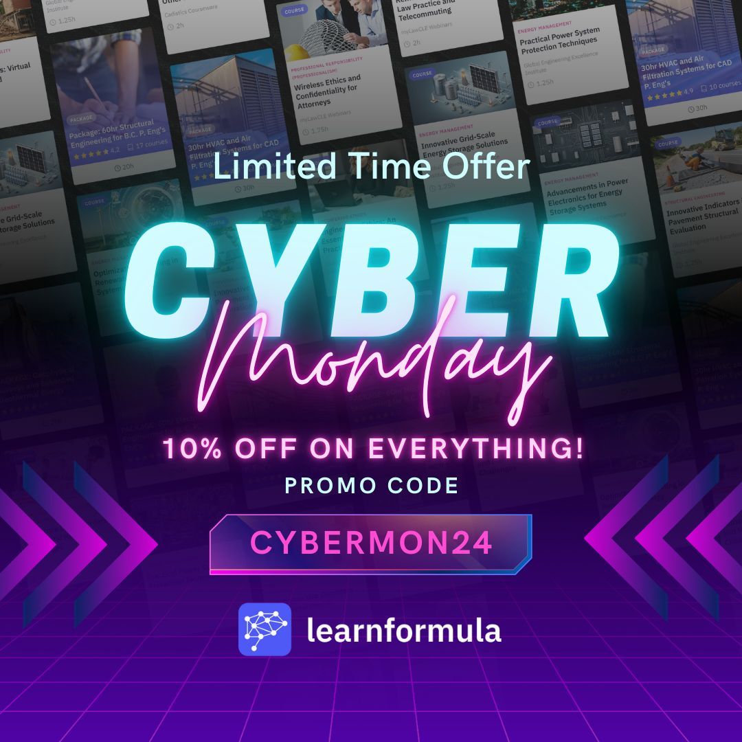LearnFormula's tweet image. 🎉 Time to Unleash Cyber Monday Deals
Cyber Monday is here! Get ready to grab the courses you’ve been eyeing and supercharge your learning! 🚀
Don’t miss out! ⏰
#LearnFormula #CyberMondayDeals #OnlineLearning #CyberMonday #Sale