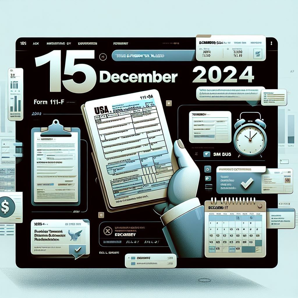 📅 Reminder! This month’s US business tax filings are due on December 16. If you requested an extension in June, make sure to file:

2024 US Corporation Form 1120-F for foreign corporations with no US place of business

No further extensions available! #TaxDeadline