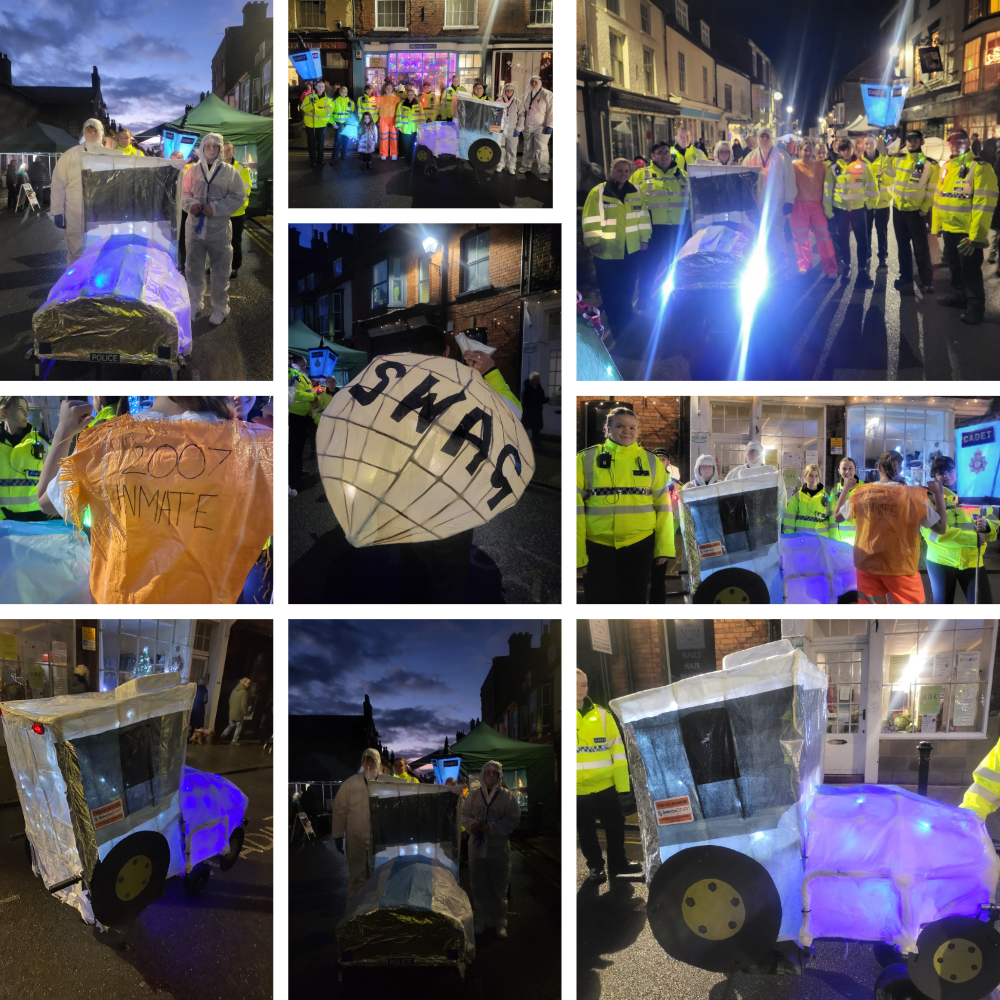 HP_LifestyleYET's tweet image. Last night the #Bridlington and @Humberbeat_RTF Cadets were out supporting the Old Town Lantern Walk.

They even made their own tractor to showcase rural crime prevention.

@HumbersidePCC 
@NationalVPC 
@selectadna.
