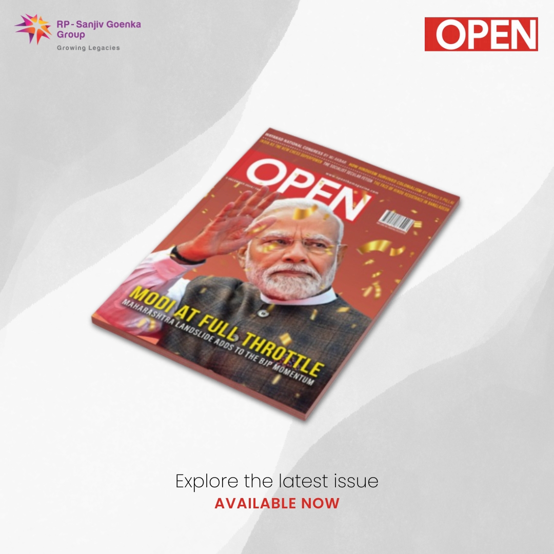 rpsggroup's tweet photo. Open Magazine’s #ModiAtFullThrottle and #AssemblyElections2024 issue includes thoughtful writing and original viewpoints on the pulse of Indian politics. Get your copy of @Openthemag now.
#RPSGGroup #OpenMagazine #NewIssue https://t.co/1RmdgPCzEN