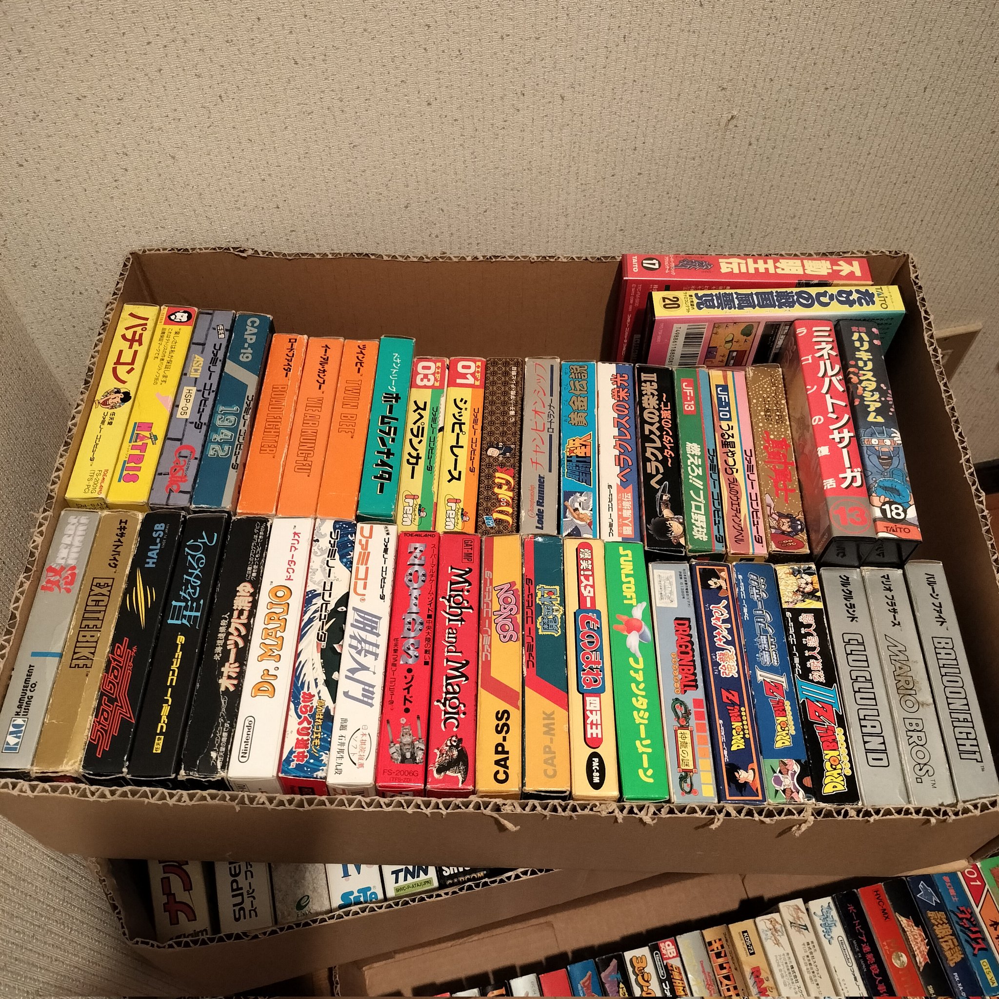 ファミコンソフト48本