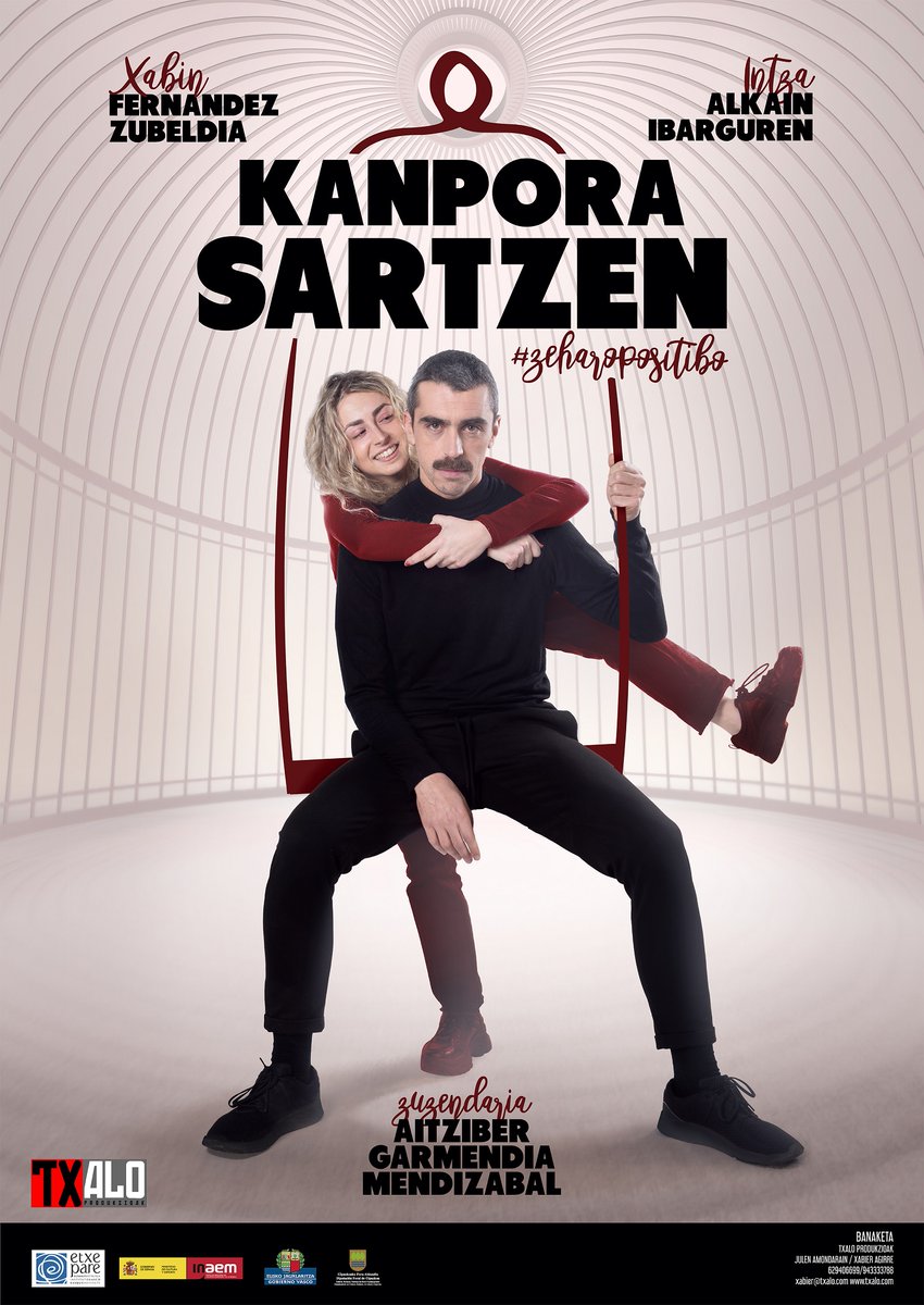Bihar, Euskararen Eguna dela eta,  #KanporaSartzen antzezlana ikusgai izango da.

📍Errenteriako Niessen kulturgunea
📆Abenduak 3
🕔10:00etan eta 17:00etan

🎟️Doan 👉 sarrerak.errenteria.eus/evento/-/view/…

#Oarsoarrak #Oarsoaldea #zeharopositibo