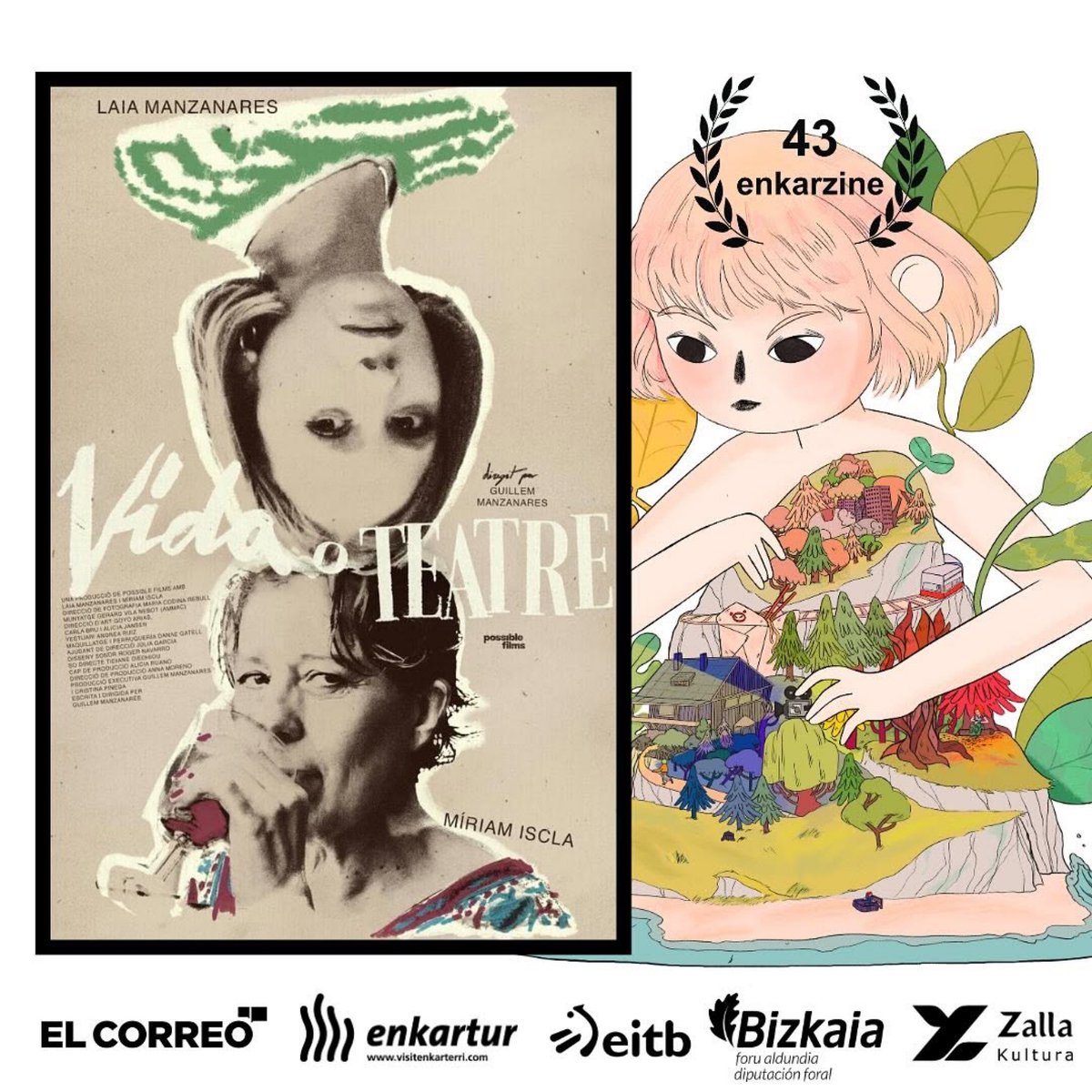 TheCircularGr's tweet image. 🎉 Enhorabuena a 𝙑𝙞𝙙𝙖 𝙤 𝙩𝙚𝙖𝙩𝙧𝙚 y 𝙈𝙚𝙣𝙩𝙞𝙨𝙩𝙚 𝘼𝙢𝙖𝙣𝙙𝙖, ambos han sido galardonados este fin de semana

➤ 𝙑𝙞𝙙𝙖 𝙤 𝙩𝙚𝙖𝙩𝙧𝙚, Mejor Corto de Ficción del #43Enkarzine

➤ 𝙈𝙚𝙣𝙩𝙞𝙨𝙩𝙚 𝘼𝙢𝙖𝙣𝙙𝙖, Mejor Cortometraje Murcine del #FICC53

#AgenciaFreak