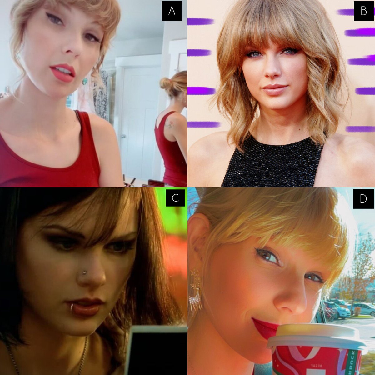 SoundScopeZm's tweet photo. Spot the REAL Taylor Swift! 🤔 Can you guess which one is the global superstar and which ones are her celebrity doppelgangers? 🤷‍♀️
Let me know in the comments! 💬 

#TaylorSwiftLookalike #CelebrityDoppelganger #TaylorSwiftDoppelganger #Swiftie #TayTay #CelebrityLookalikes https://t.co/iJQ9BzW6Xj