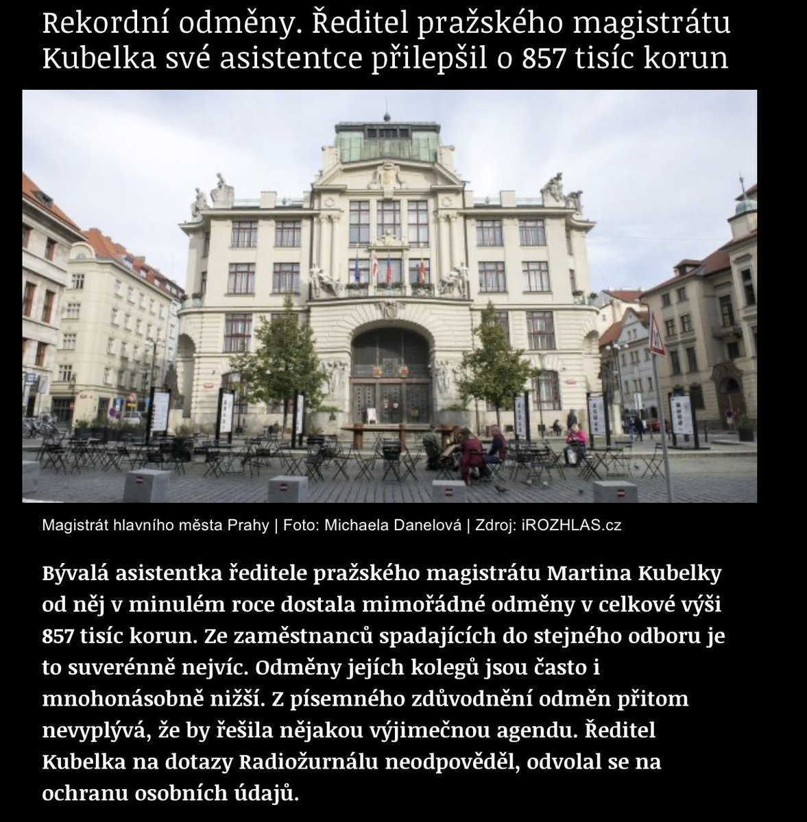Adam Scheinherr (@adam_scheinherr) on Twitter photo Ředitel magistrátu musí okamžitě skončit! Pokud neodstoupí sám, primátor <a href="/Svoboda_Slavek/">Bohuslav Svoboda, primátor hl. m. Prahy</a> by ho měl neprodleně odvolat. Ředitel magistrátu musí okamžitě skončit! Pokud neodstoupí sám, primátor <a href="/Svoboda_Slavek/">Bohuslav Svoboda, primátor hl. m. Prahy</a> by ho měl neprodleně odvolat.