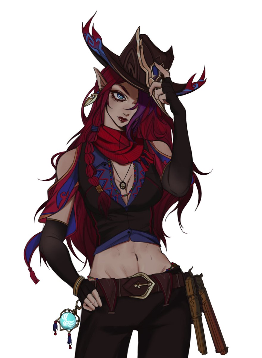 #Chasca redesign in my style🌿🫀
#GenshinImact