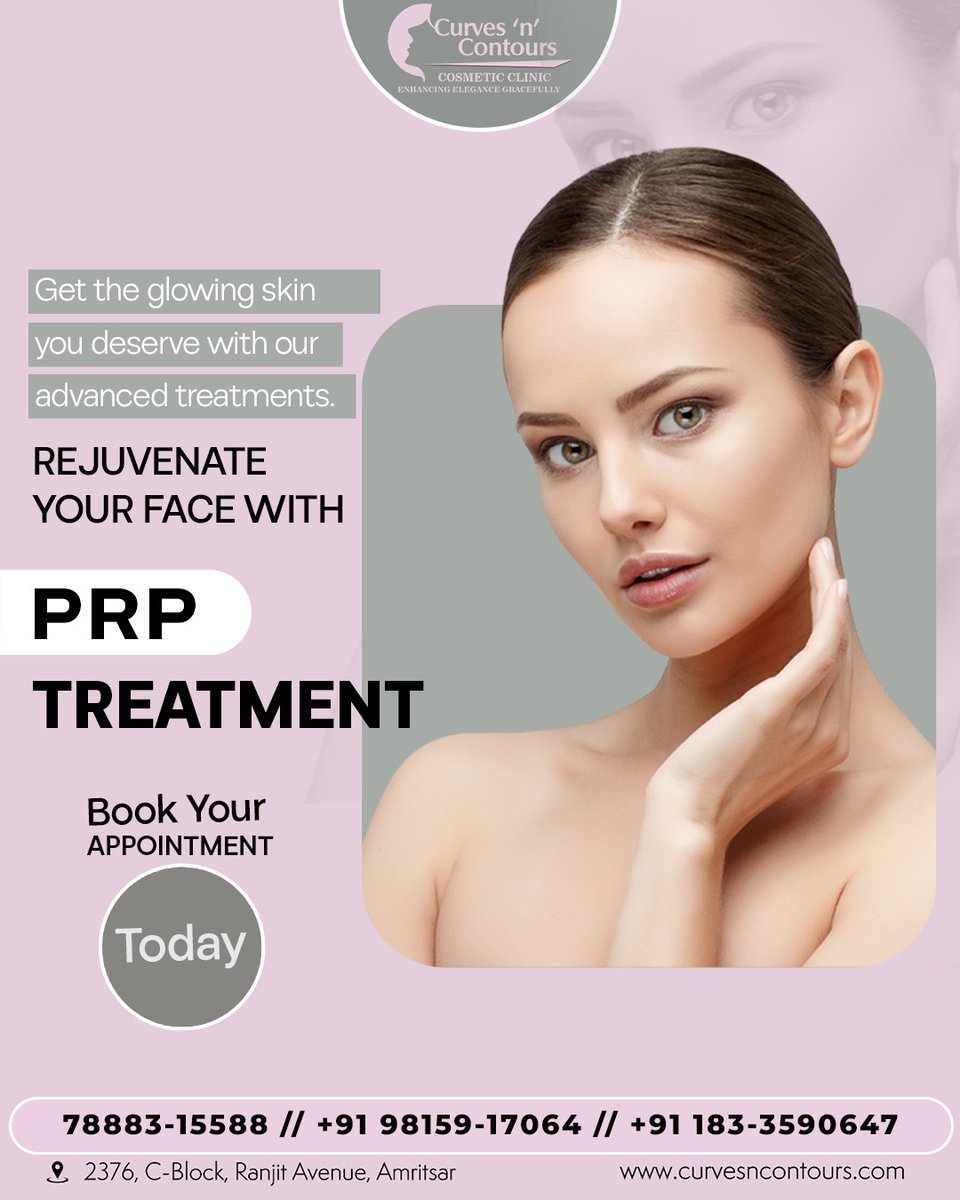 Turn back the clock and give your skin the care it needs. Our PRP treatment is the secret to glowing, youthful skin!
📞Call us: 78883-15588 | +9198159-17064 | +91183-3590647
#GlowingSkin #PRPTreatment #SkinRejuvenation #YouthfulGlow #RadiantComplexion #FlawlessSkin #AgelessBeauty