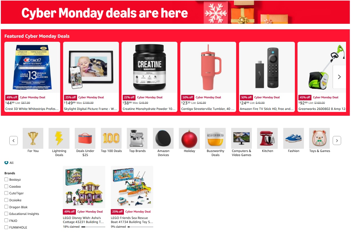 Toys N Bricks on X Amazon Canada LEGO Cyber Monday 2024 Deals Now Live https t FkPKWpJEeo https t crlsR18H5o X