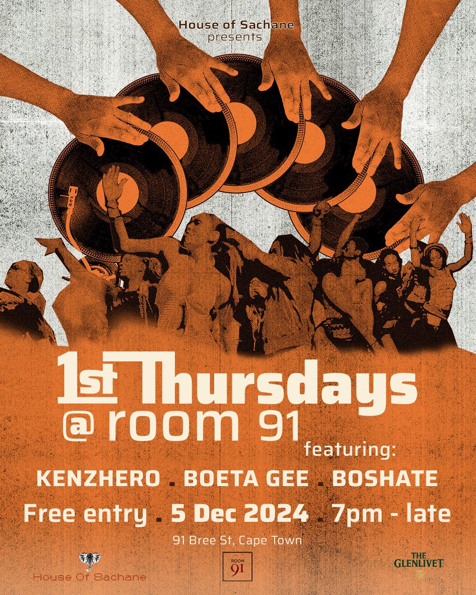 CAPE TOWN: This week sees the return of the legendary <a href="/djkenzhero/">Kenny</a> to the city. He will be joined by Boshate and Boeta G on the decks, for part 1 of <a href="/HouseOfSachane/">HouseOfSachane</a>’s “#1stThursdays at Room 91”.