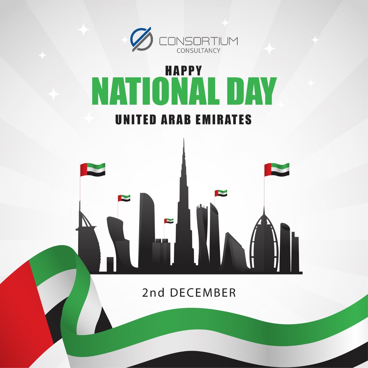 Consortium2030's tweet photo. Today, we celebrate the spirit of unity, progress, and resilience. From its visionary leadership to the boundless ambition of its people, the UAE continues to inspire the world. Here's to 53 years of remarkable achievements.
#UAENationalDay #SpiritOfTheUnion #UAE53 https://t.co/Uu24io515H