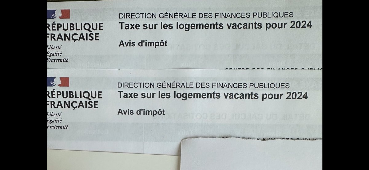 Chaque année les bailleurs doivent faire face à des avis de taxe sur des logements vacants injustifiés.Que de temps perdu pour l’administration comme pour les particuliers,et de stress pour les bailleurs âgés qui ne maîtrisent pas internet.⁦<a href="/UNPI_FR/">UNPI France • 35 millions de propriétaires</a>⁩ ⁦<a href="/FNAIM/">FNAIM</a>⁩ ⁦⁩