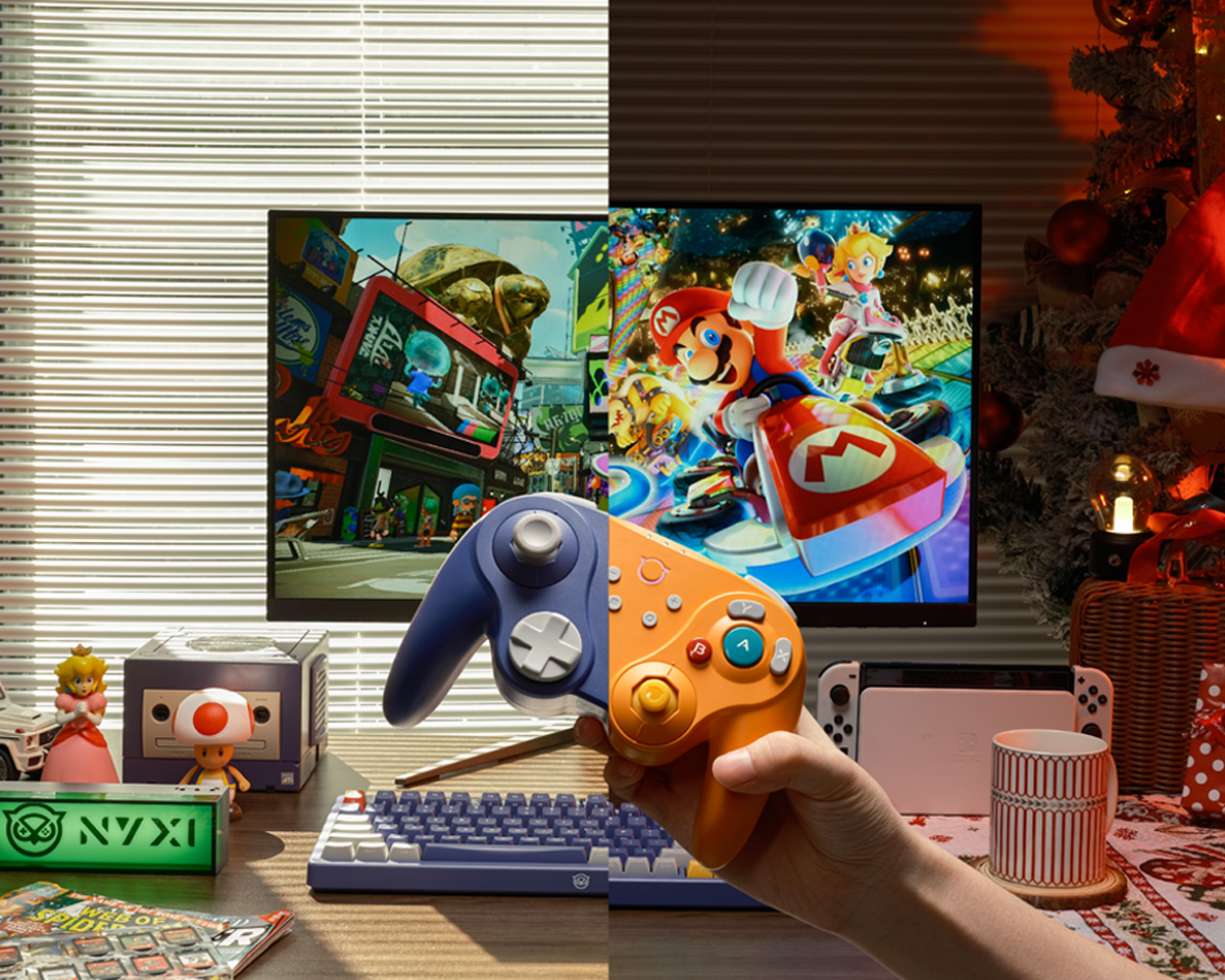 NyxiGaming's tweet photo. #NYXIDecember
Hurry up! Ready to jump into the happiest December! ๐๐๐
Any game ideas with friends and family this month? ๐ฎ๐ฎ
#NYXI #NYXIGAME #NYXIWARRIOR #GAMECUBE #pccontrollers #nyxicommunity #gameday #christmas2024 https://t.co/f7gSomtgtF