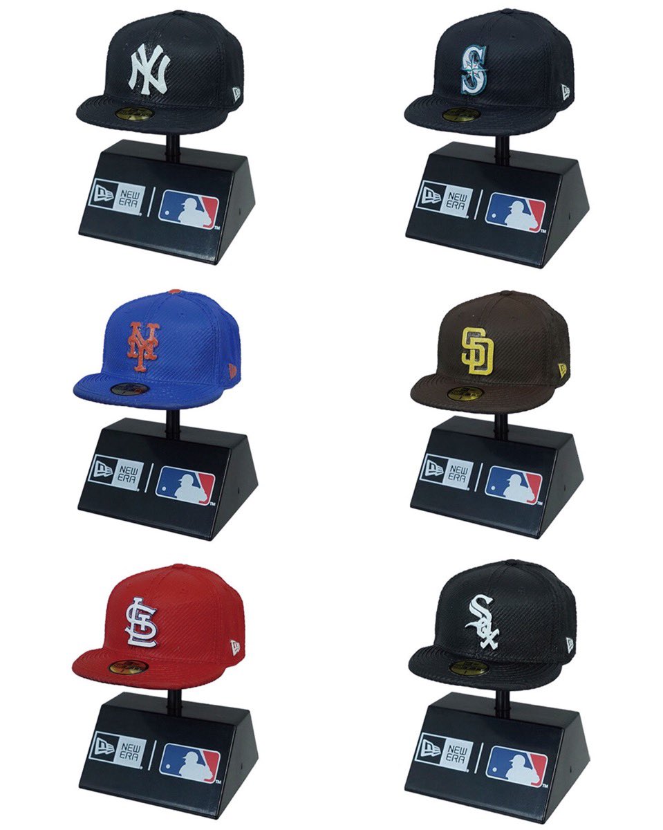 ガシャポン x NEW ERA® 59FIFTY® MLB™ On-Field Cap Miniature Figure
