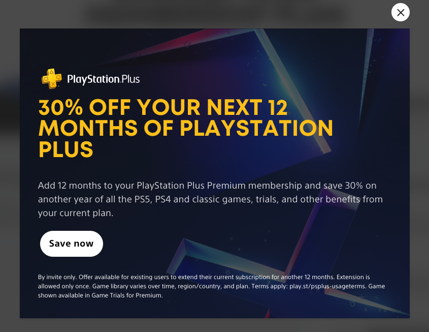 mattswider's tweet image. 💯Exactly this: Buy this $100 PS giftcard (or 2). You'll save $15 to $30. Put the $100 or $200 credit toward Sony's 30% PS+ offer (I got PS+ Premium). Turn off auto-renew to repeat next year. I saved $78+
1.🟦$100 PlayStation Gift Card
Use my code: TSCPSNBF…