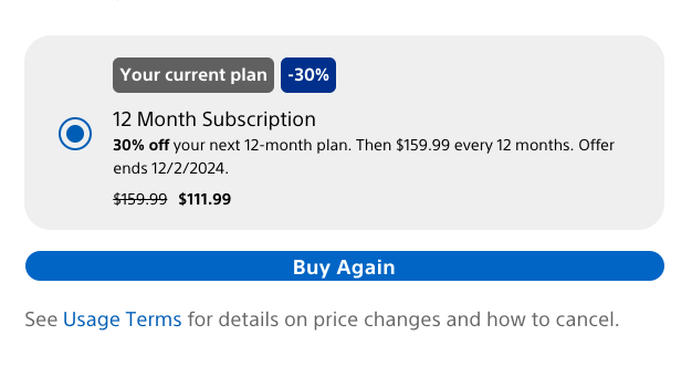 mattswider's tweet image. 💯Exactly this: Buy this $100 PS giftcard (or 2). You'll save $15 to $30. Put the $100 or $200 credit toward Sony's 30% PS+ offer (I got PS+ Premium). Turn off auto-renew to repeat next year. I saved $78+
1.🟦$100 PlayStation Gift Card
Use my code: TSCPSNBF…