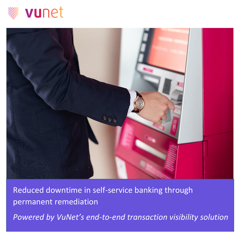 vunetsystems's tweet photo. π¦ Reduced Downtime In Self-Service Banking Through Permanent Remediation
Transaction failures at ATMs can lead to poor customer experience, dissatisfied customers, and high customer churn
Here's an example (case study)
#Observability #VuNet #Banking #BFSI #ATM #Monitoring https://t.co/qBl9lLJihr