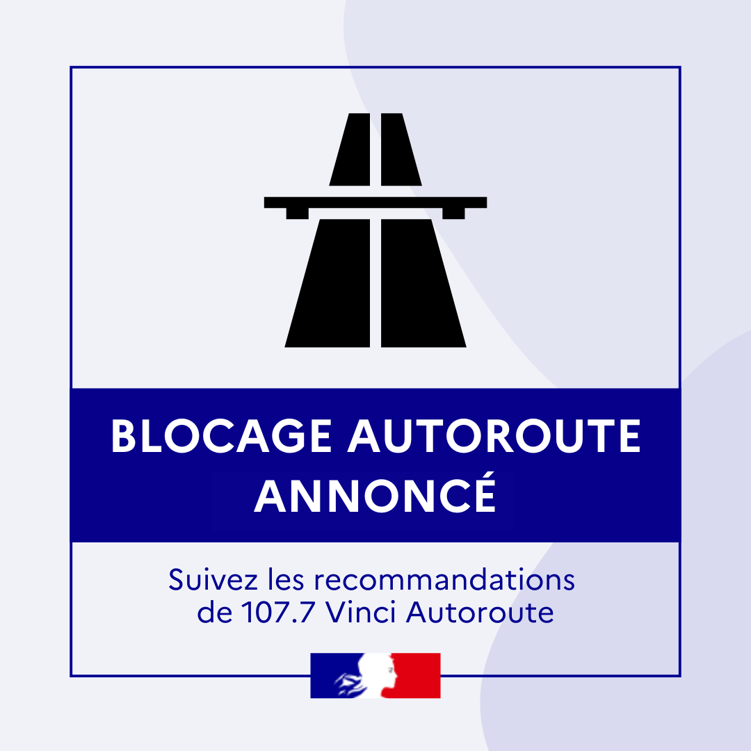 #Circulation |📢 Restrictions de circulation mises en place en raison de la manifestation des taxis prévue dès 5h30 :
❌Fermeture des sorties 5.3 et 5.5 de l'A43 en direction de la zone industrielle de Chesnes dans le sens Chambéry-Lyon.
❌Fermeture d'une partie de la RD75 sera