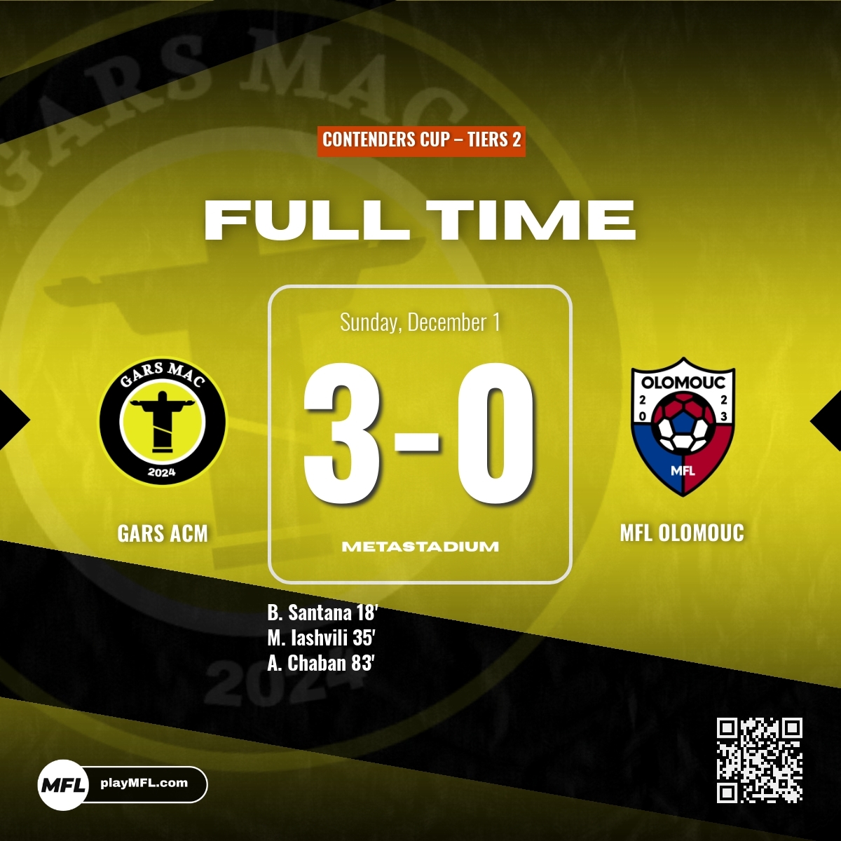 GARSacm's tweet image. GOLEADA Y A CUARTOS DE LA COPA.

En la tarde de hoy, aqui en Porto Alegre, el amarillo despacho a OLOMOUCM, equipo de la division ORO, con un contundente 3 a 0 para meterse en la siguiente ronda. Objetivo mas que cumplido, y a partir de ahora lo que venga sera una sorpresa.