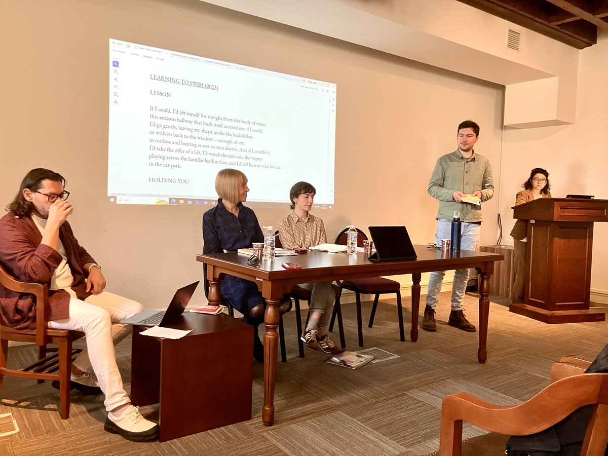 Literature Across Frontiers (@makinglittravel) on Twitter photo Looking back at the focus on Wales at the #Istanbul OffLine Poetry Festival with collaborative performances and university visits by <a href="/zoeskoulding/">Zoë Skoulding</a>, Iestyn Tyne and Catrin Menai. Huge thanks to our Turkish partners <a href="/EfeDuyan/">Efe Duyan</a> and <a href="/gokcenur_c/">Gokcenur C.</a> and <a href="/WAICymruWales/">WAI Cymru Wales</a> for their support. Looking back at the focus on Wales at the #Istanbul OffLine Poetry Festival with collaborative performances and university visits by <a href="/zoeskoulding/">Zoë Skoulding</a>, Iestyn Tyne and Catrin Menai. Huge thanks to our Turkish partners <a href="/EfeDuyan/">Efe Duyan</a> and <a href="/gokcenur_c/">Gokcenur C.</a> and <a href="/WAICymruWales/">WAI Cymru Wales</a> for their support.