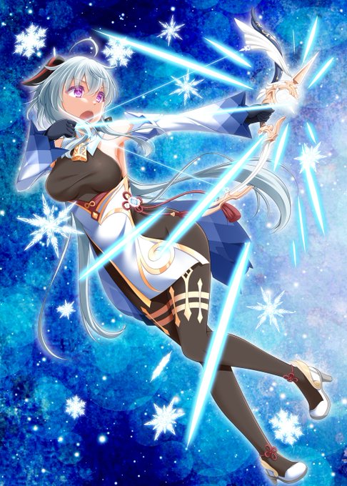 甘雨誕生日おめでとう!再掲で許して。#甘雨生誕祭2024 #Ganyu 