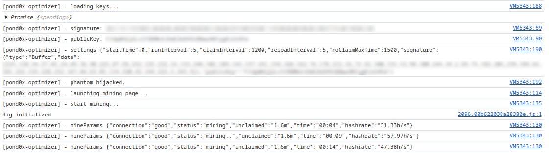 Do you need to automate your miner? 🤩
Use this javascript code in your web browser console and enjoy your fully automatic mining that restarts at each claim 24 hours a day ;-)

github.com/oOthkOo/pond0x…

$PORK $PNDC $wPOND 🚀